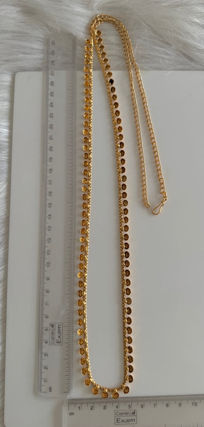 Antique gold tone hip/waist chain dj-51379