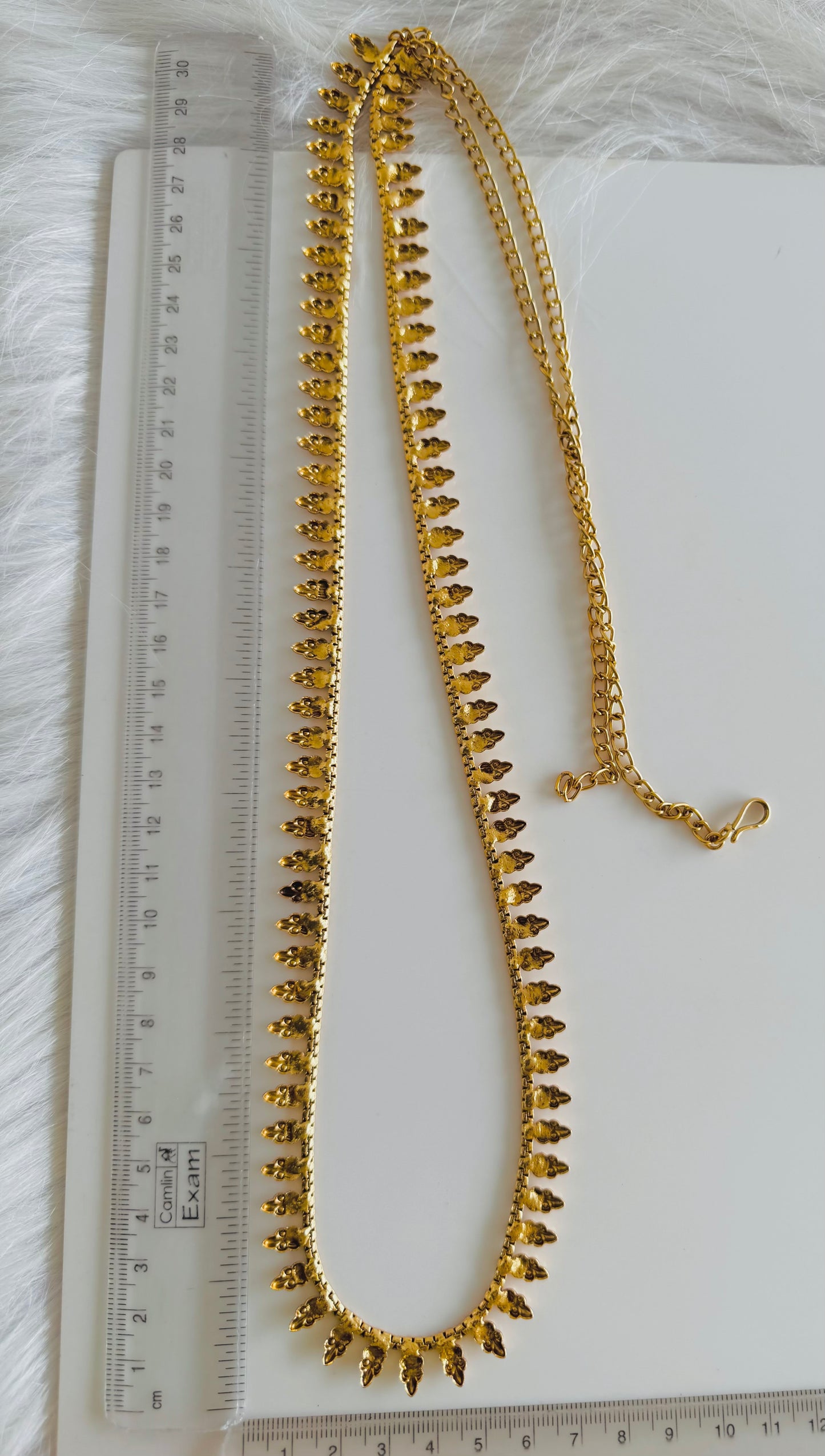 Antique gold tone hip/waist chain dj-51387