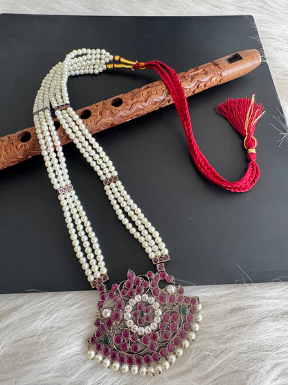 Black finish precious kemp pearl peacock haar Dj-51165