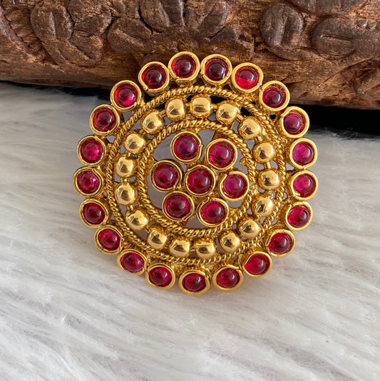 Antique gold tone kemp hair jewel dj-52949