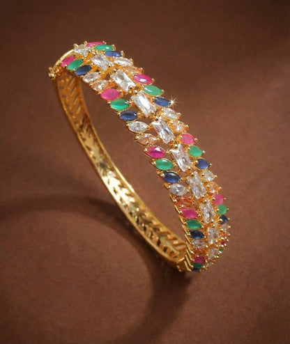 Gold tone multicolor bracelet DJ17910