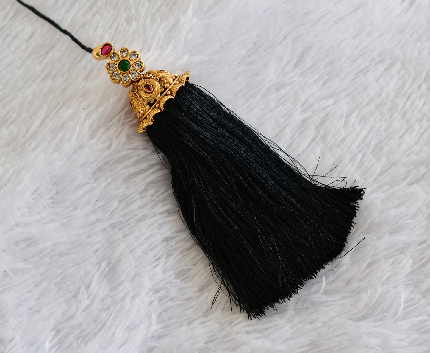 Matt finish kemp-green kuppulu (Hair accessory) dj-52340