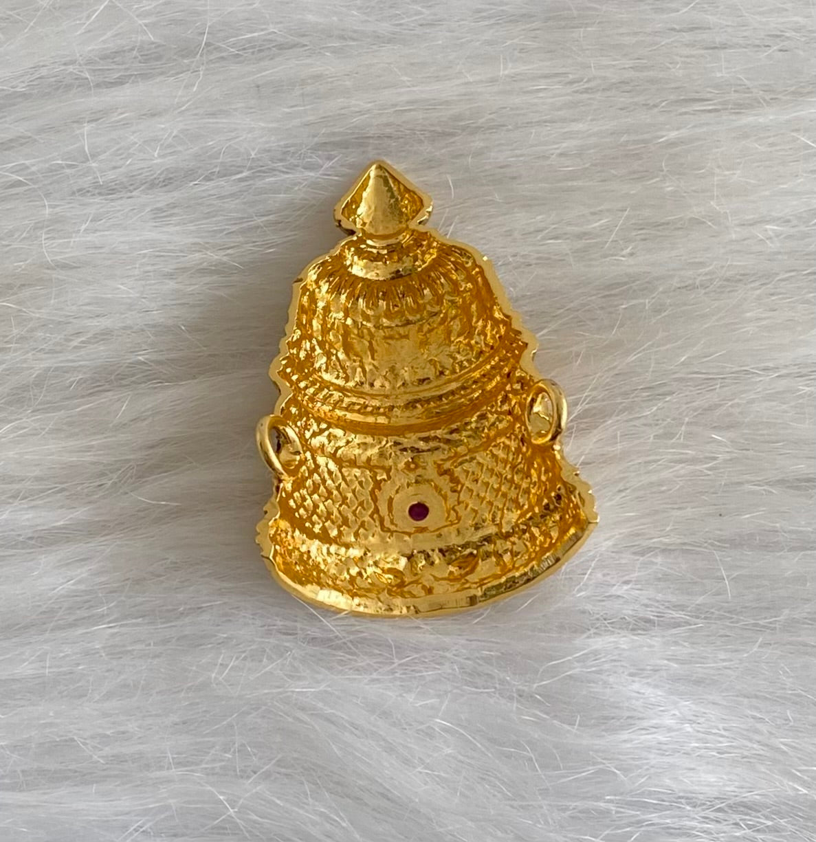 Antique gold tone nakshi crown/kreedam dj-54468