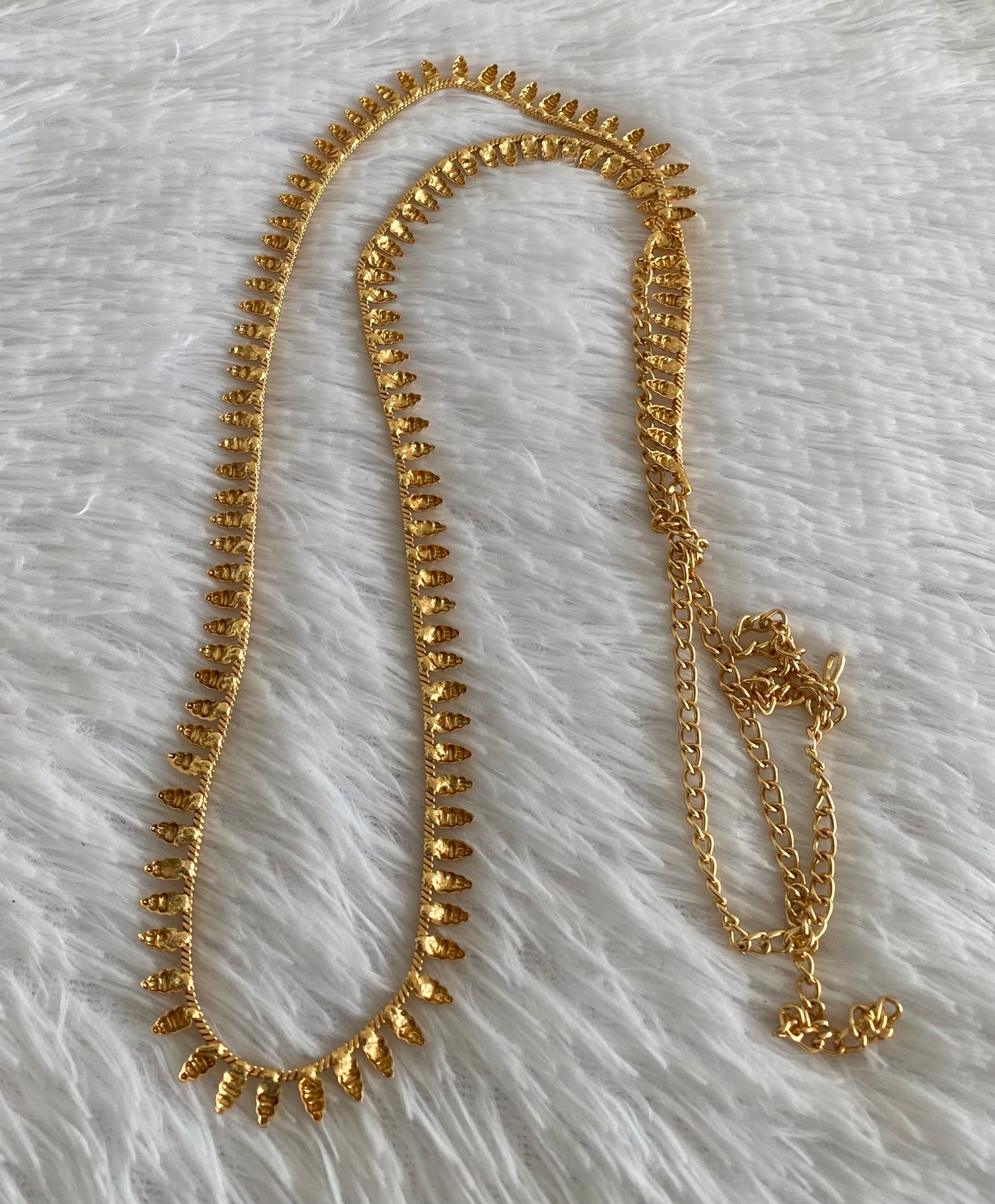 Antique gold tone hip/waist chain dj-54403