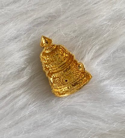 Antique gold tone nakshi crown/kreedam dj-54465