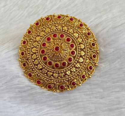 Antique gold tone kemp round hair jewel(rakodi)dj-53626