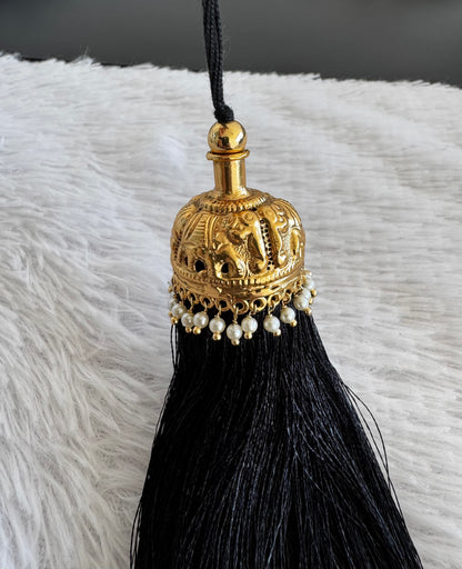 Matte finish elephant pearl kuppulu(Hair accessory) dj-52752
