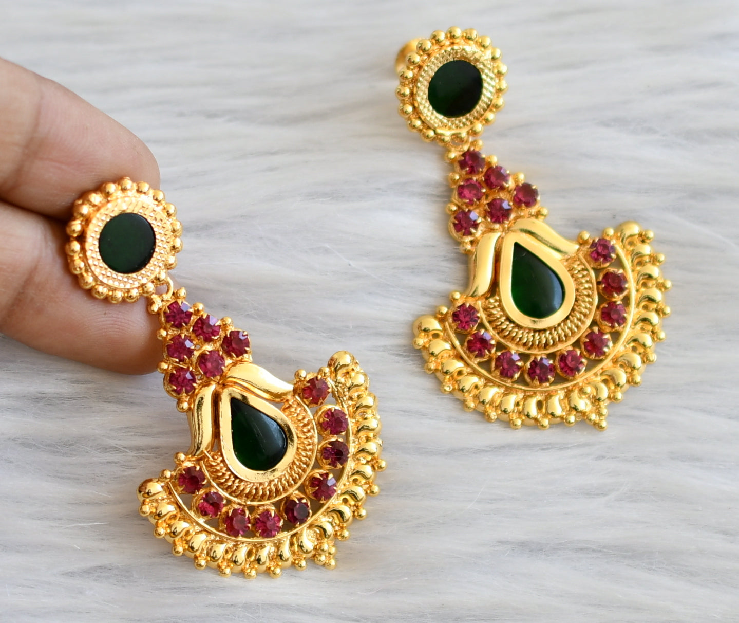 Flipkart.com - Buy zevarhouse 1G MDM Bijli jhala 94 N Copper Tunnel Earring,  Huggie Earring, Jhumki Earring, Chandbali Earring Online at Best Prices in  India