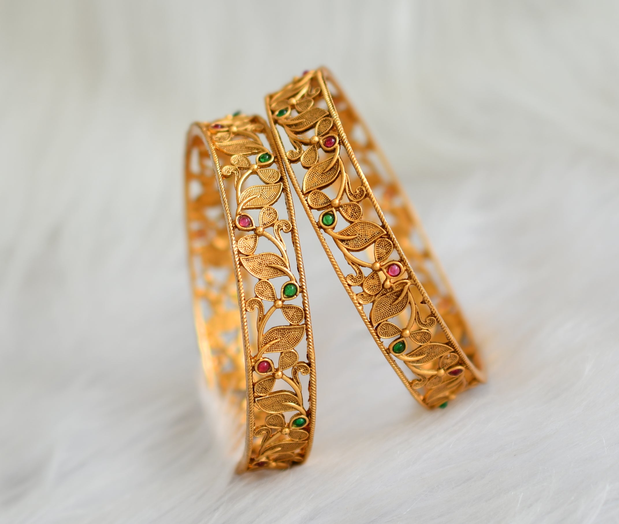 Green leaf bracelet – JUJOIAS