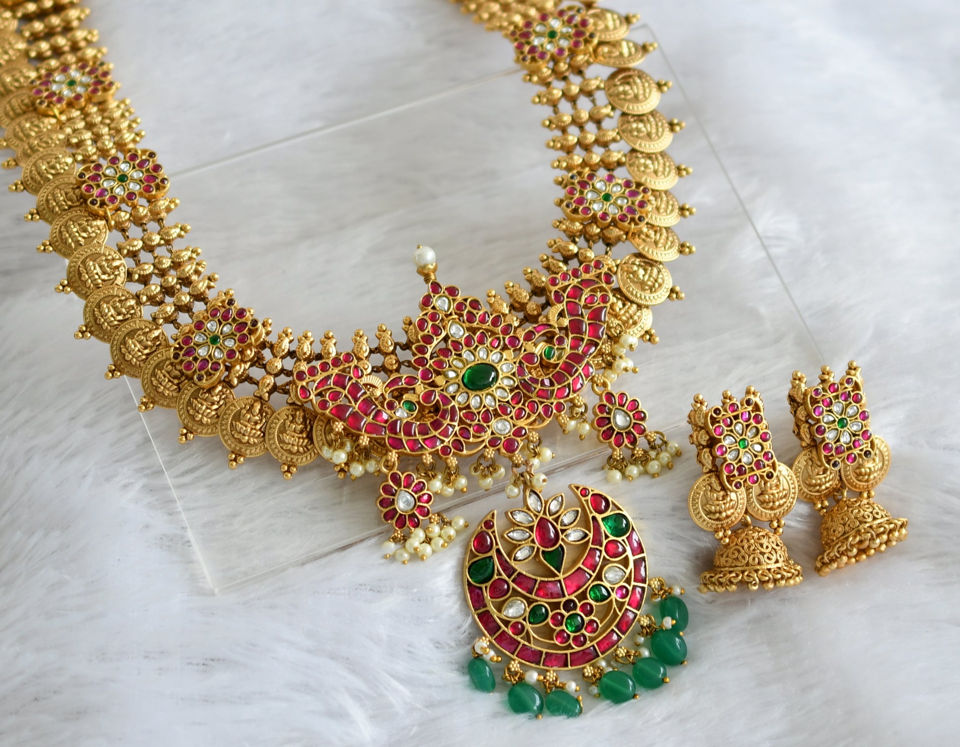 Gold Jewelry Haasvika Gram Gold Jewellery Plated Necklace Hasvika