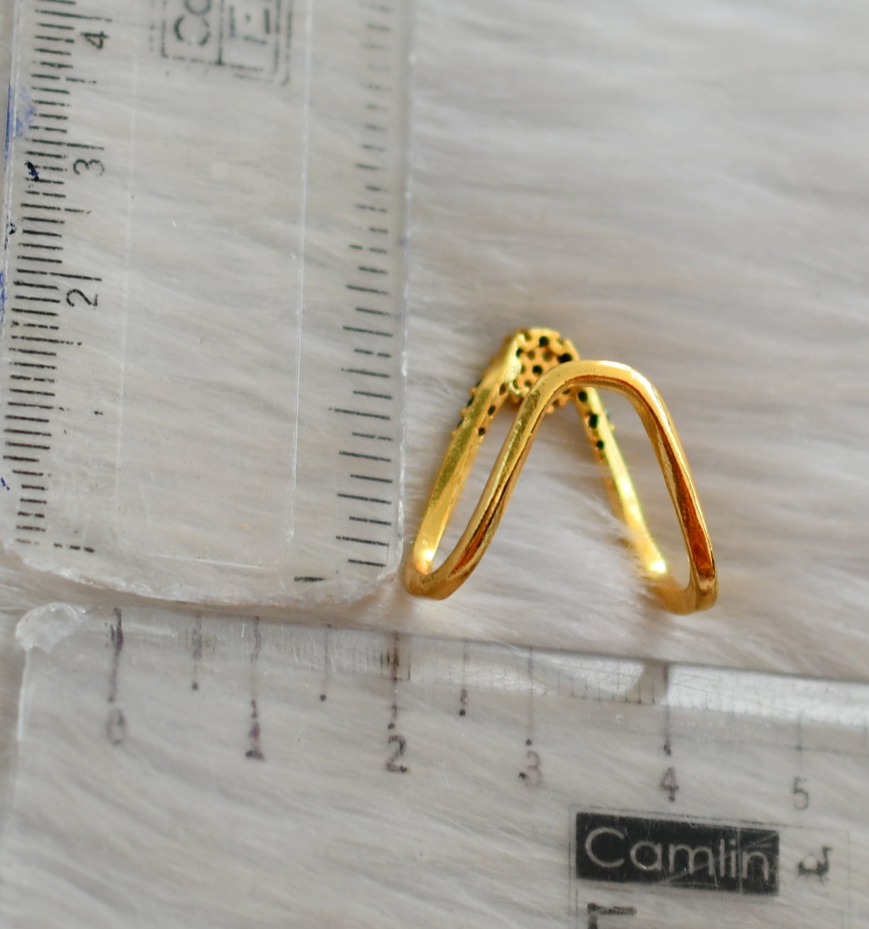22K Gold Vanki Style Finger Ring – Gold Palace