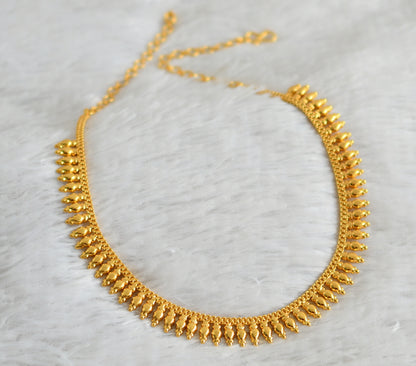 Gold tone Kerala style Necklace dj-40285