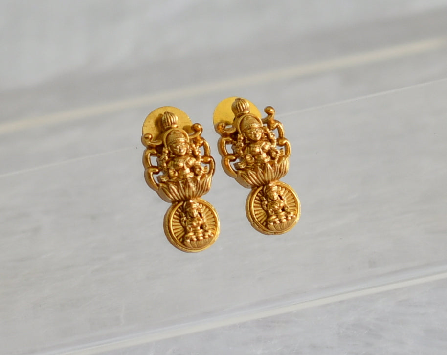 Matte finish lakshmi earrings dj-47099