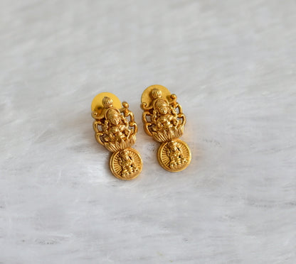 Matte finish lakshmi earrings dj-47099