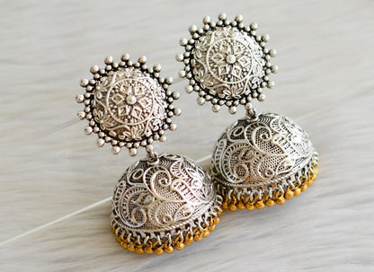 Dual Tone round jhumkkas dj-03103