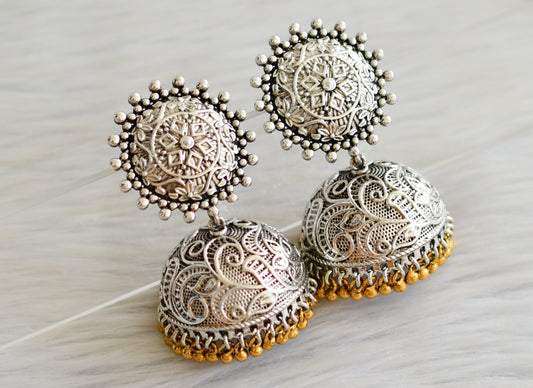 Dual Tone round jhumkkas dj-03103