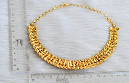 Antique gold tone necklace dj-45478