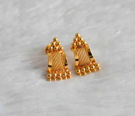 Gold tone earrings dj-47179