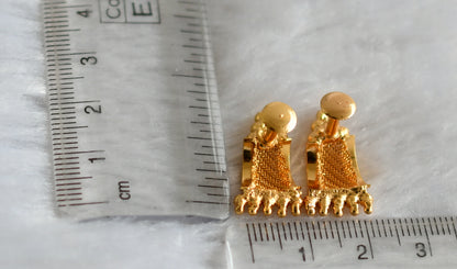 Gold tone earrings dj-47179