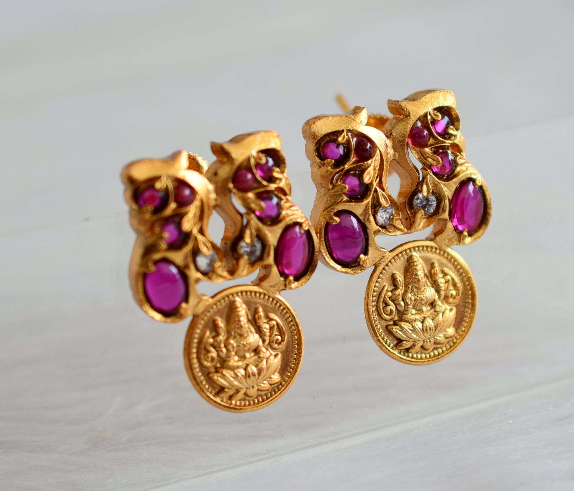Silver Gold Plated Earrings – Nakoda Payals | Gold earrings models, Gold earrings  designs, Gold bangles design