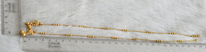 Antique gold tone ball anklets dj-49165