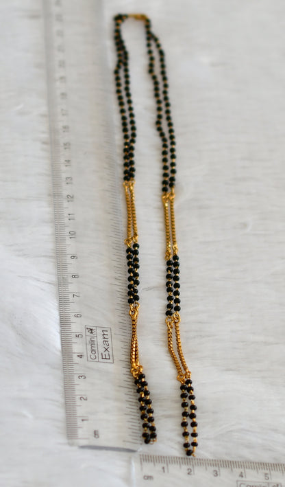 Antique matte finish mangalsutra chain dj-47595