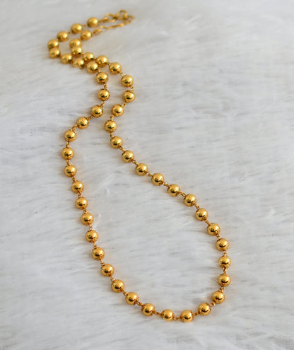 Gold tone ball chain for pendant dj-47590