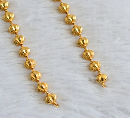 Matte finish beaded chain for pendant dj-47591