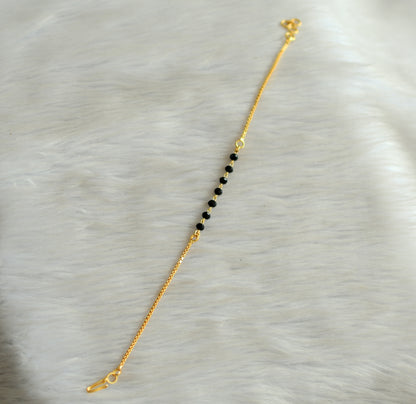 Gold tone karimani beaded bracelet dj-42804