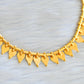 Gold tone Kerala style Thali Kootam necklace set dj-42558