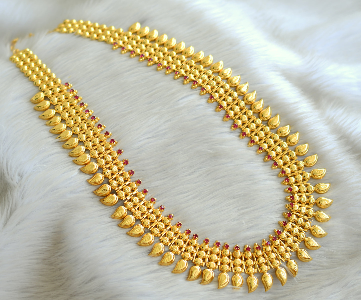 Gold tone kemp mango haar set dj-34259