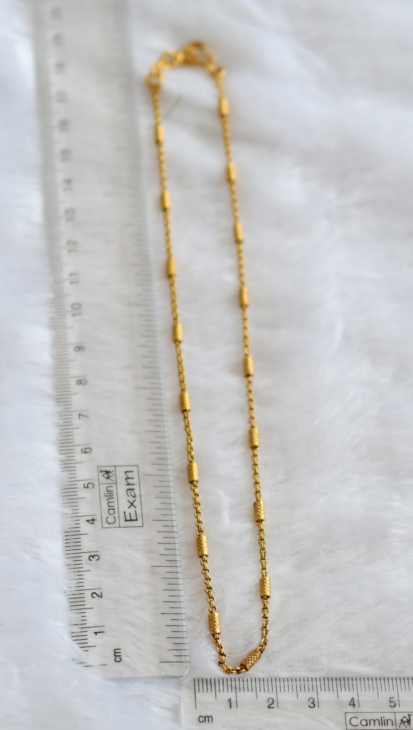 Antique gold tone 18 inches chain dj-46100