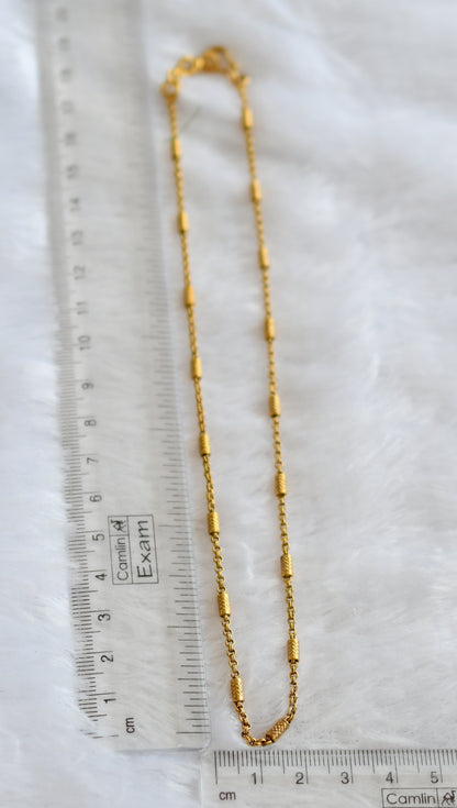 Antique gold tone 18 inches chain dj-46100