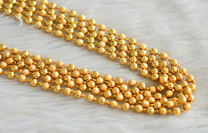 Gold tone multilayer ball chain/necklace dj-42887