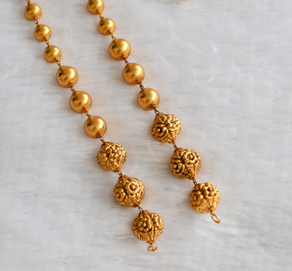 Matte finish Nakshi beaded chain for pendants dj-46208