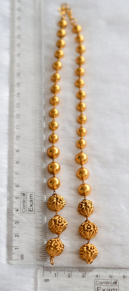 Matte finish Nakshi beaded chain for pendants dj-46208