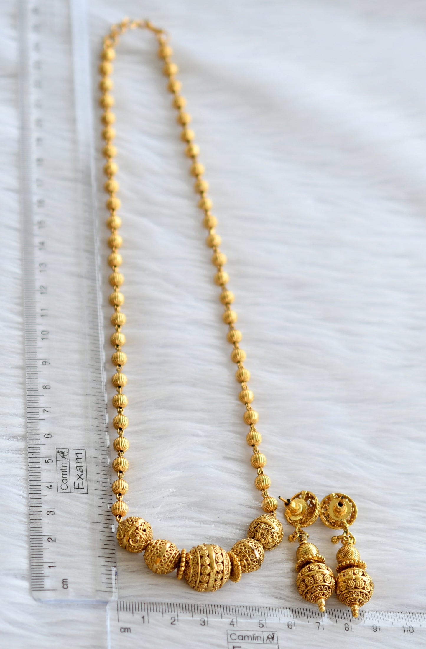 Antique beaded necklace set dj-44429