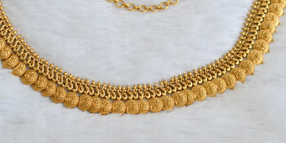 Matte finish swan coin hip/waist chain dj-49843