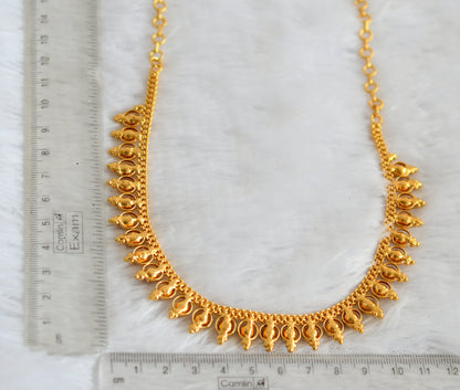 Gold tone South Indian style  coral necklace dj-49875