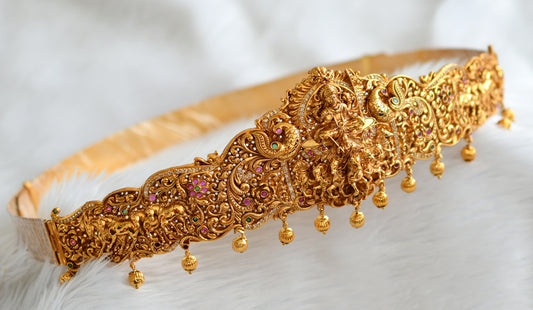 Brass Golden Traditional Matt Gold Hip Belt, Size: 28-36 at Rs 3100/unit in  Chennai
