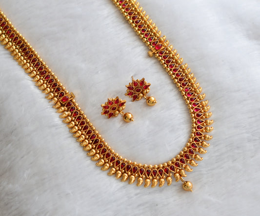 Antique gold tone 2 in 1 Kemp Mango Haar Set - DJ16851