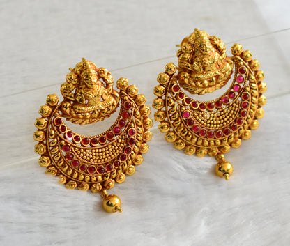 Antique kemp bali lakshmi earrings dj-04325