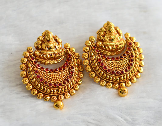 Antique kemp bali lakshmi earrings dj-04325