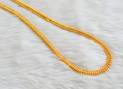 Gold tone 24 inches kerala style ball haar dj-43462