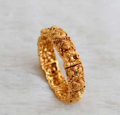 Gold Look Alike Matt Lakshmi Kada/bangle(2.4) DJ33076