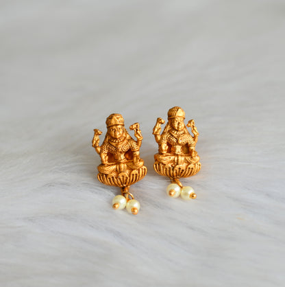 Matte finish Lakshmi earrings dj-42239