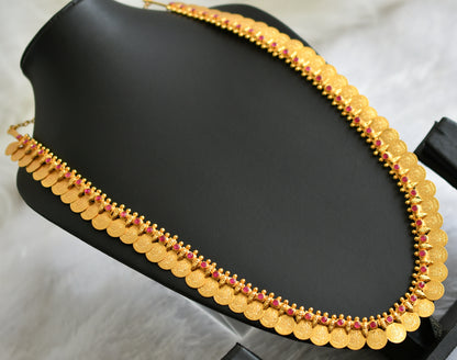 Gold tone Kemp Lakshmi coin haar dj-46869