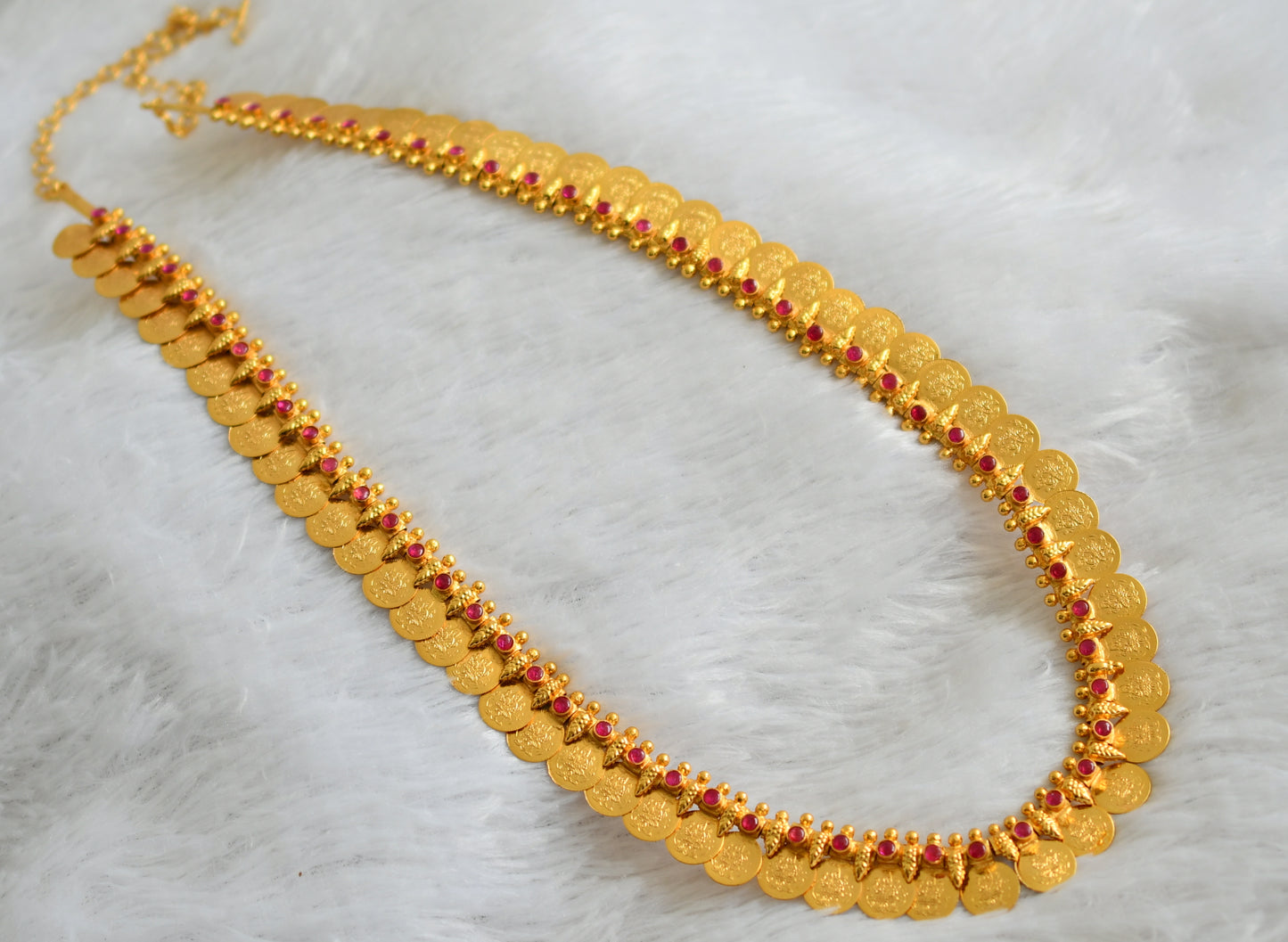 Gold tone Kemp Lakshmi coin haar dj-46869