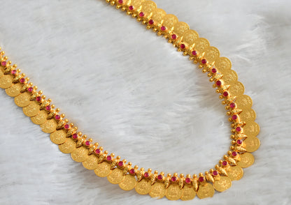 Gold tone Kemp Lakshmi coin haar dj-46869