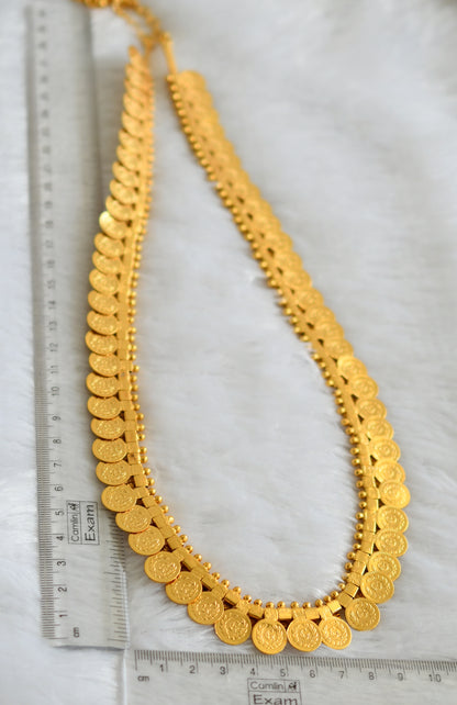 Gold tone Kemp Lakshmi coin haar dj-46869